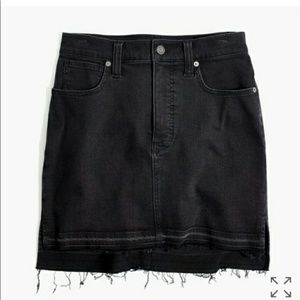 Madewell Denim Mini Skirt